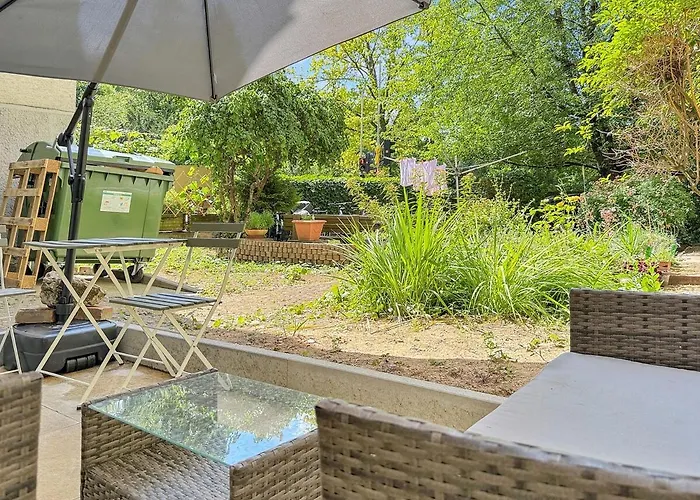 Stuttgarter Mit Terrasse Fuer 4 Pers Lägenhet *